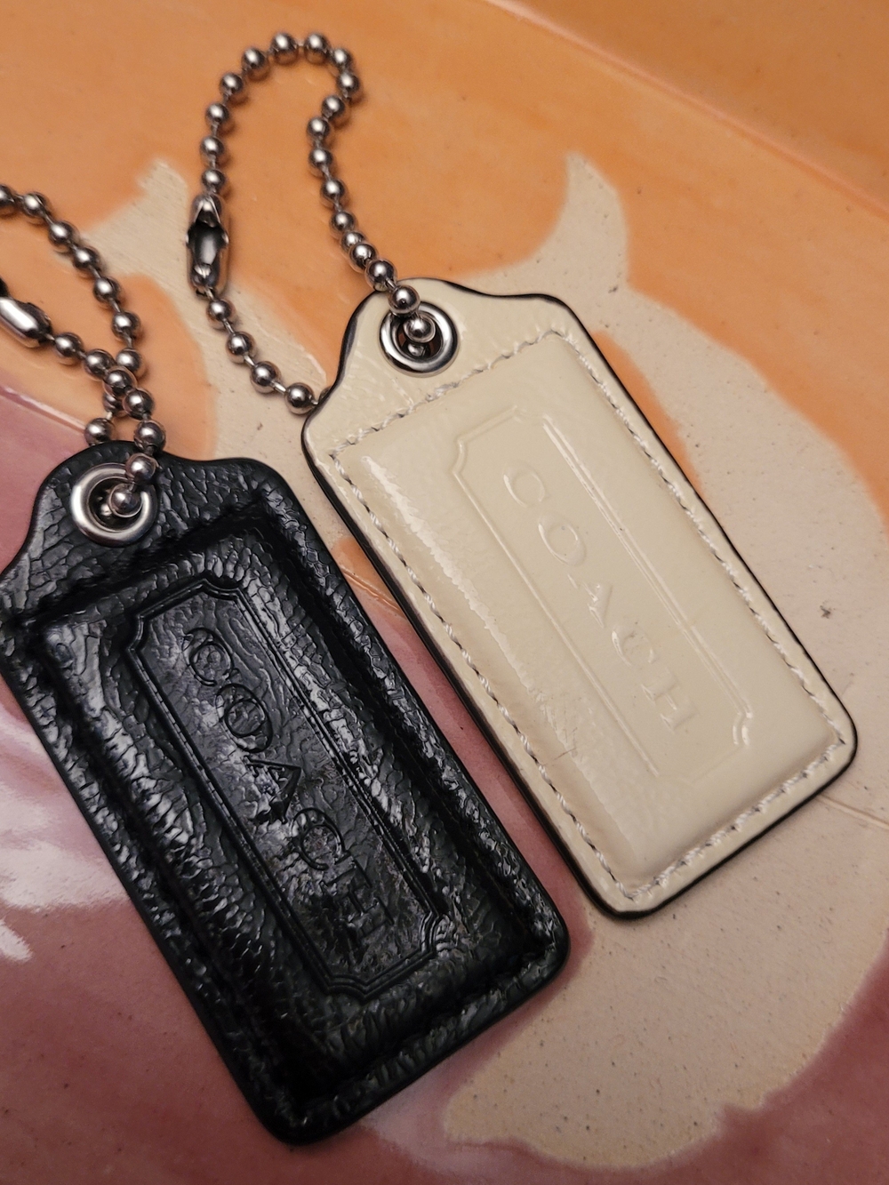 Coach Large Tags